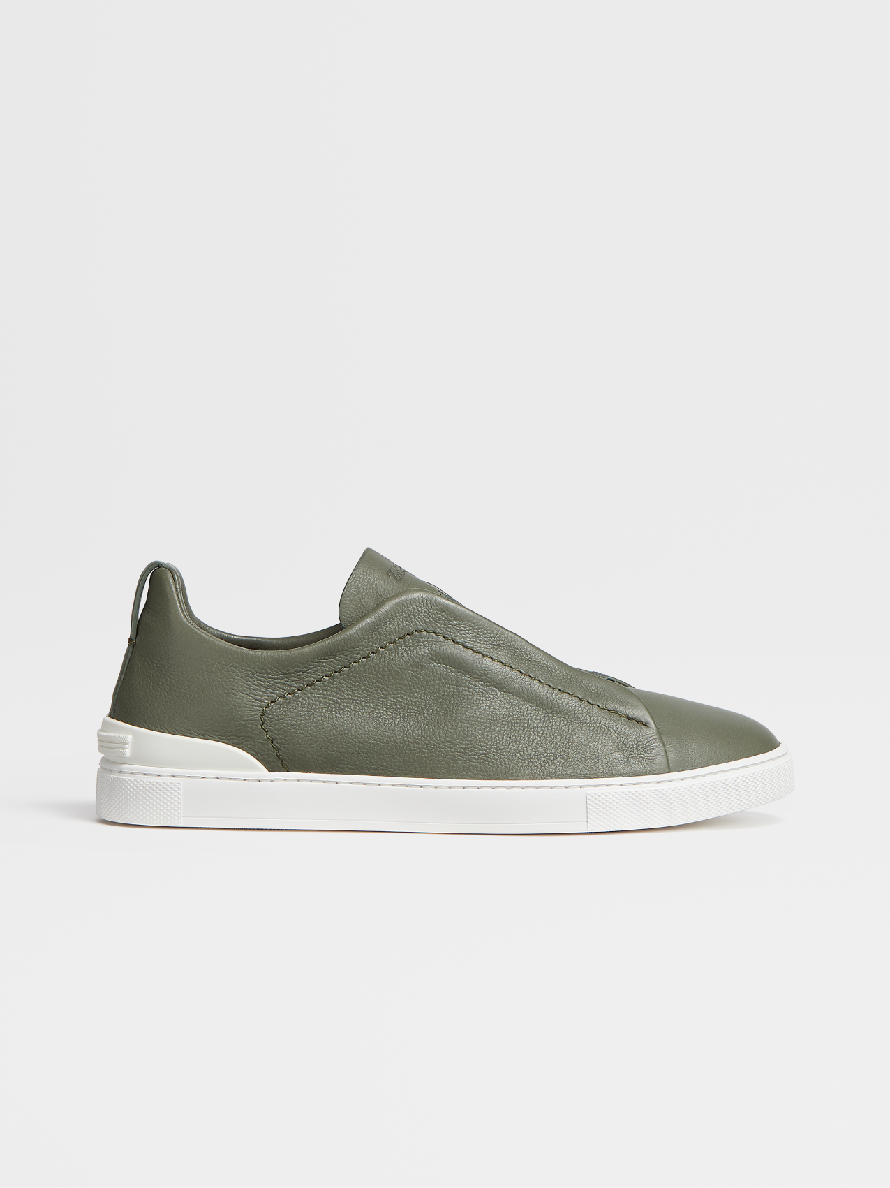Light Military Green Soft Calf Triple Stitch™ Low Top Sneakers